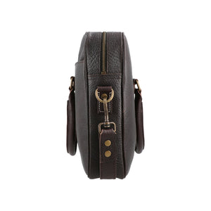 Leo - Black Leather Briefcase | Bear Necessities Pakistan