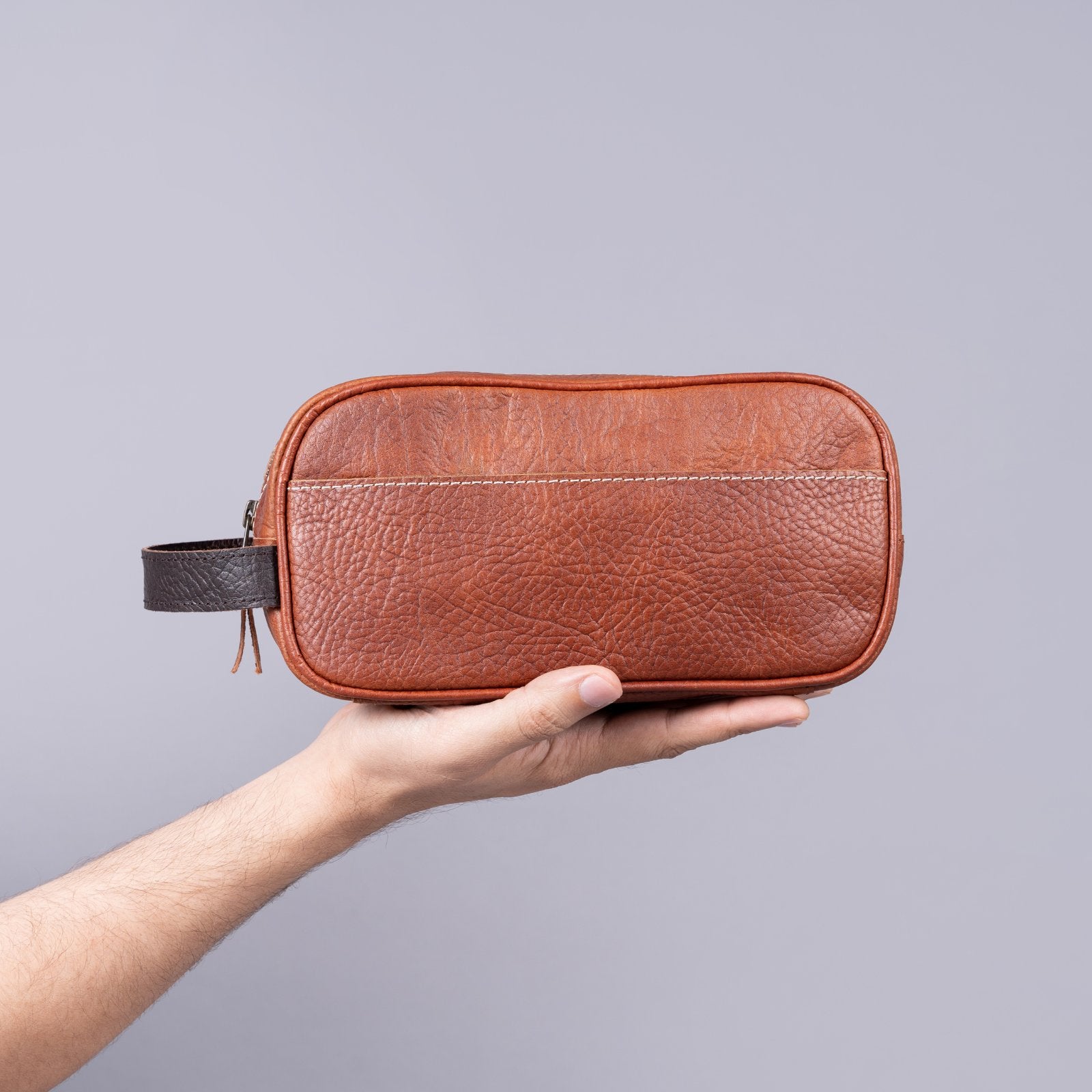 Atom Dopp Kit Leather Toiletries Bag | Bear Necessities Pakistan