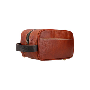 Atom Dopp Kit Leather Toiletries Bag | Bear Necessities Pakistan