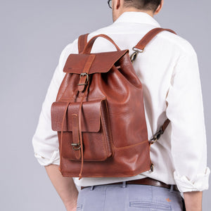 Drifter Leather Backpack | Bear Necessities Pakistan