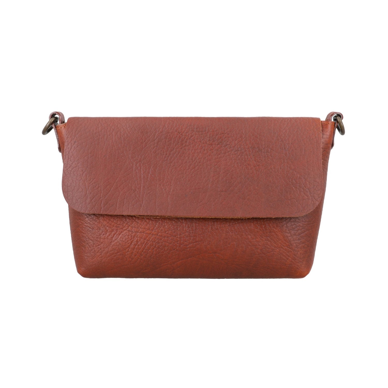 Kyoto - Reddish-Brown Leather Crossbody Bag | Bear Necessities Pakistan