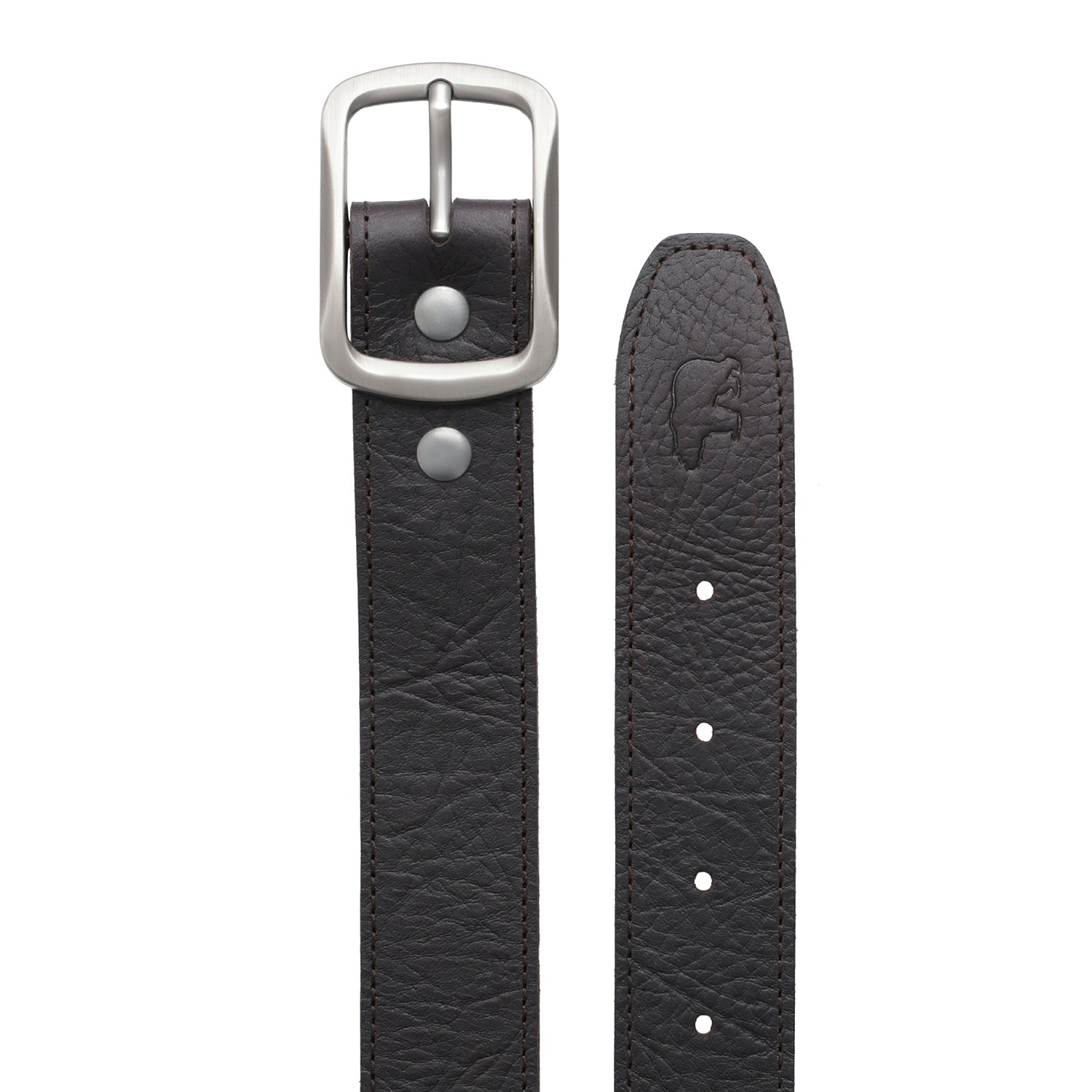 Colonel Leather Belt - Black Leather Men's Belt | Bear Necessities Pakistan