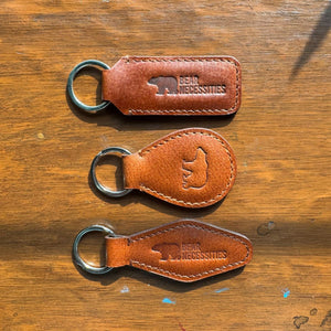 Vintage Leather Keychains