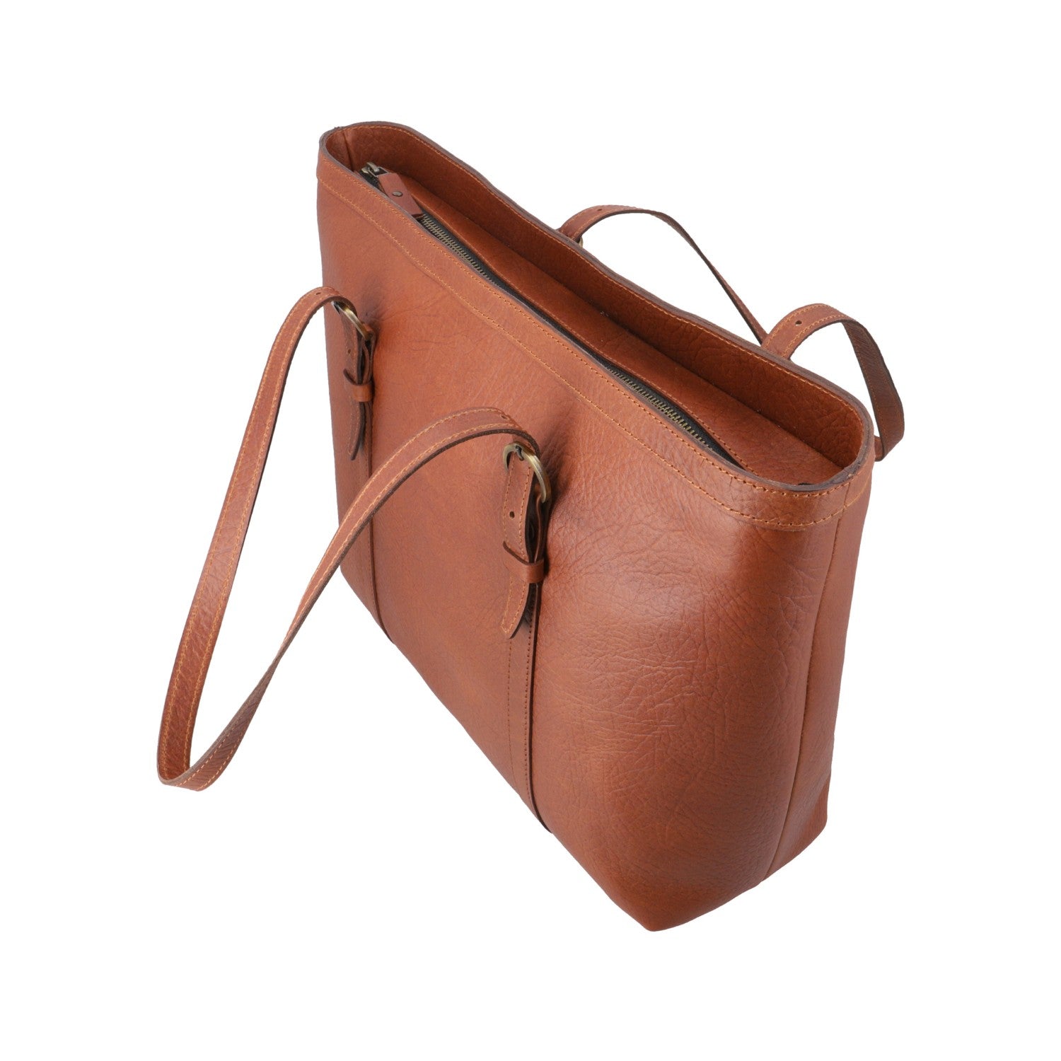 Smart Tote - Rust Brown