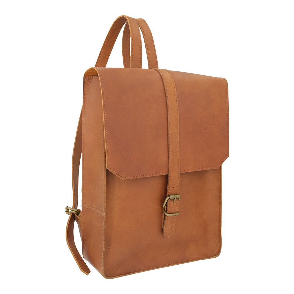 Commuter Leather Backpack - Bear Necessities